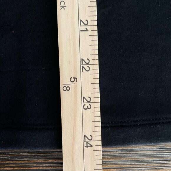 Lauren Ralph Lauren Women's Large Black Short Sleeve Shirt Blouse - Picture 6 of 7